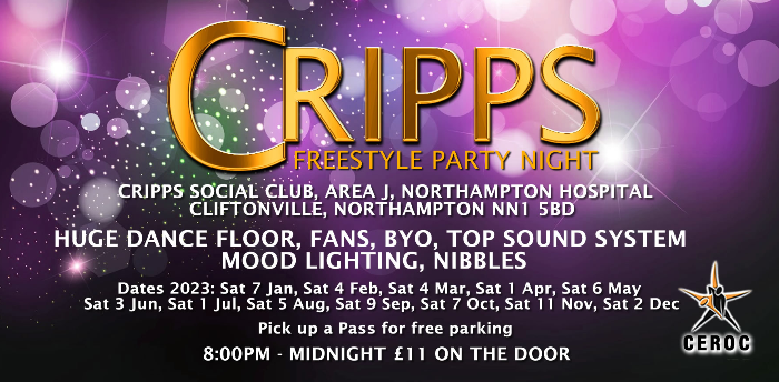 Cripps Freestyle Party Night