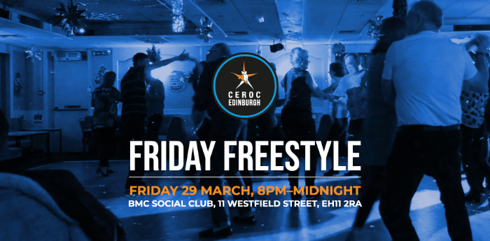 Ceroc Edinburgh Good Friday Freestyle at the BMC.