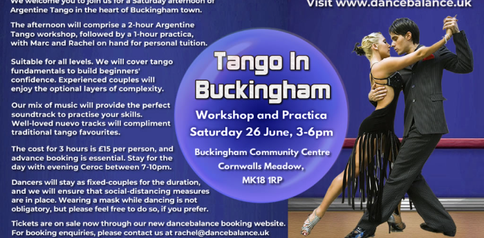 Argentine Tango Workshop