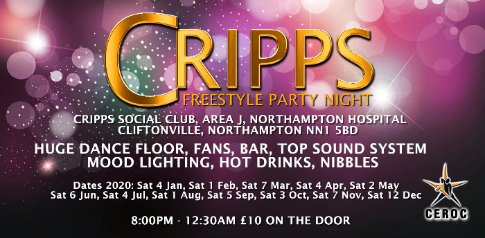 Cancelled - Cripps Freestyle Party Night