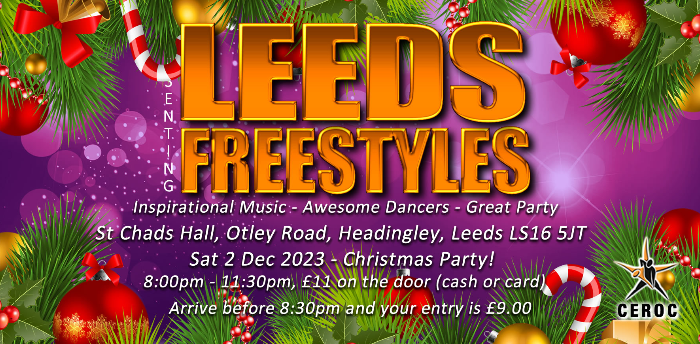 Leeds Christmas Freestyle Party