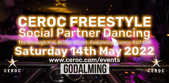Ceroc Godalming 2 Room Freestyle Saturday 14 May 2022