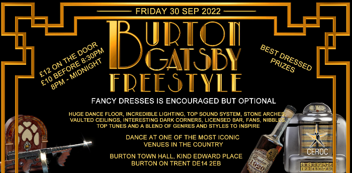 Burton Town Hall Gatsby Freestyle