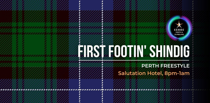 Ceroc Perth: First Footin' Shindig at the Sally 