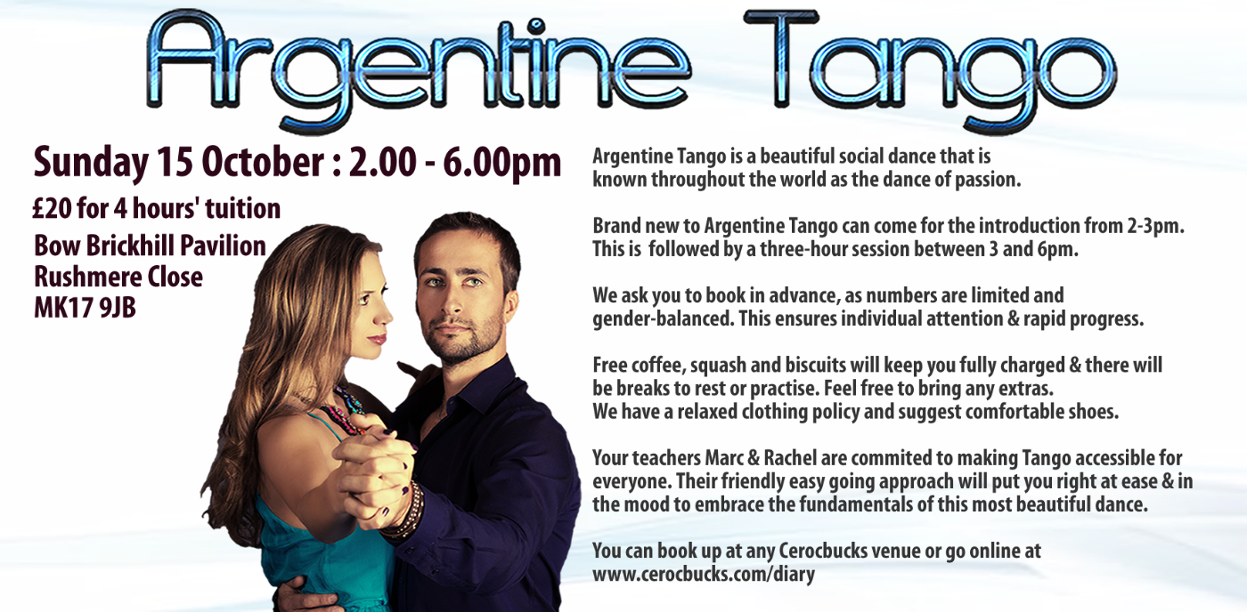 Argentine Tango Workshop £20