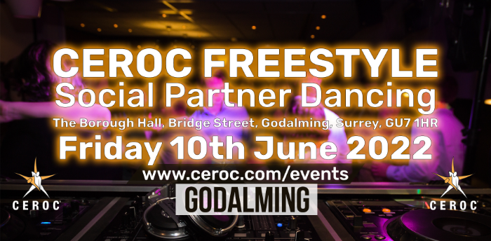 Ceroc Godalming 2 Room Freestyle Friday 10 June 2022