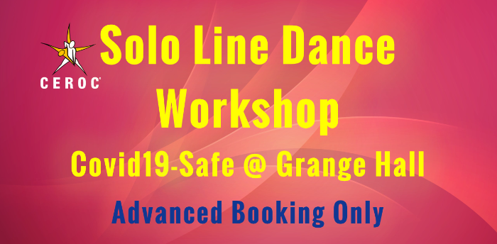 Solo Line Dances at Ceroc Grange Hall