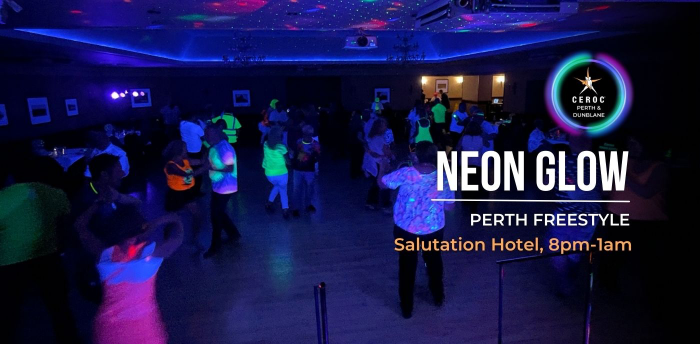 Ceroc Perth: Neon Glow Freestyle