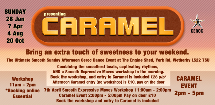 Smooth Expressive Moves Workshop AND Caramel Afternoon Event