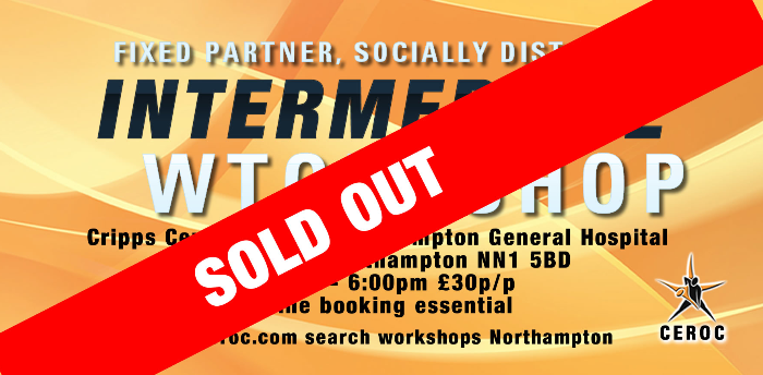 Intermediate Workshop Northampton - Fixed Partner Socially Distanced 