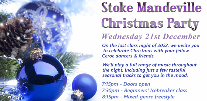 Stoke Mandeville Christmas Party