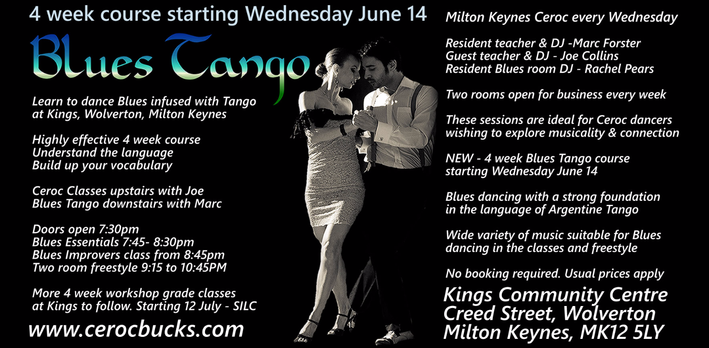 Blues Tango 4 week course