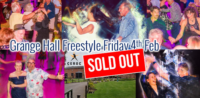 SOLD OUT Ceroc Heaven Grange Hall Freestyle