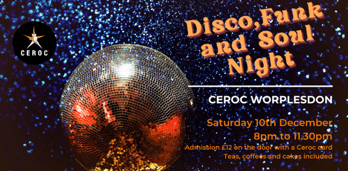 Disco, Funk and Soul (DFS) Night