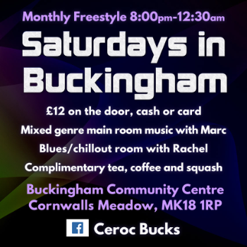 Dance at BUCKINGHAM - Buckingham Community Centre - Saturday Freestyle