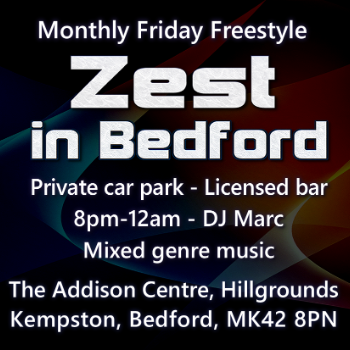 Dance at BEDFORD - The Addison Centre - Friday Freestyle